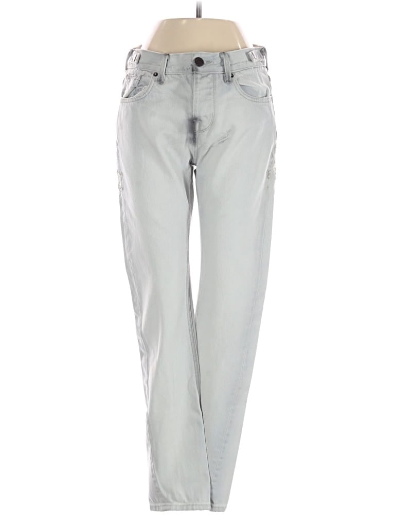 Pre-owned Free People Jeans In Silver