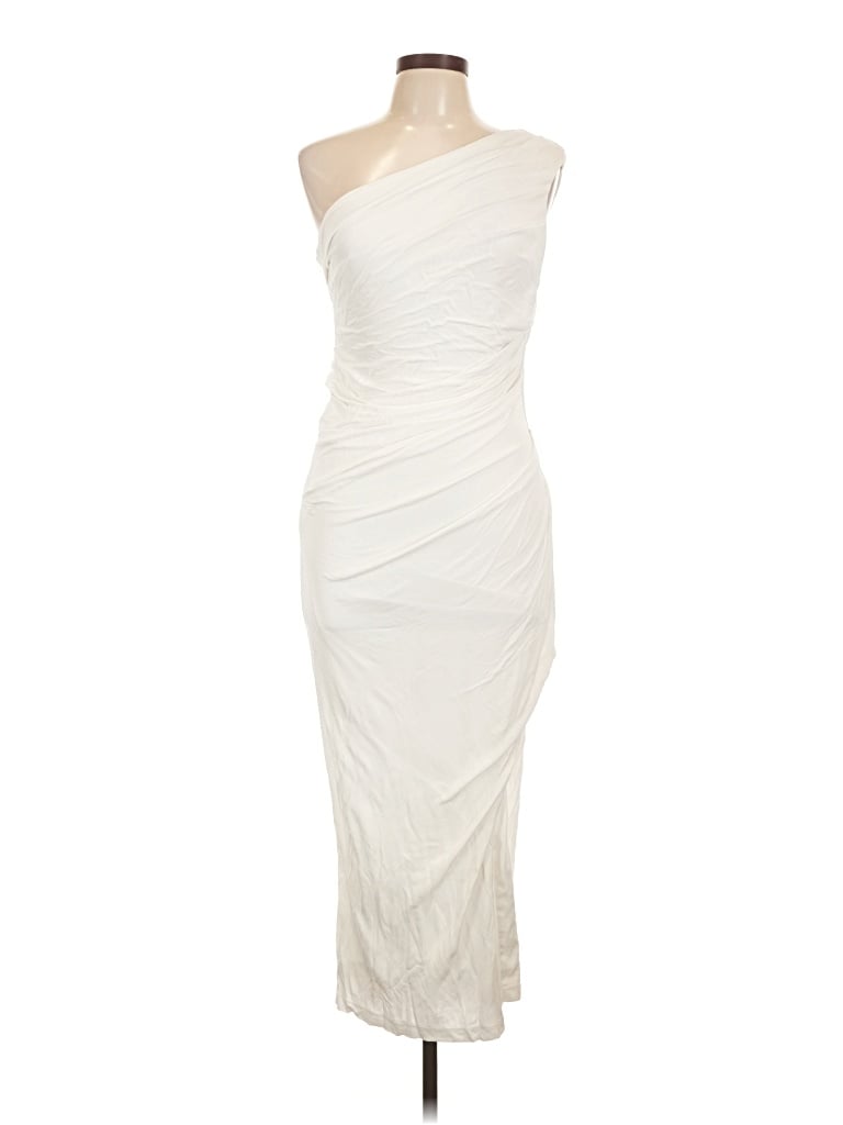 Pre-owned Bardot Cocktail Dress In White