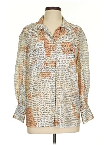 Eleventy 3/4 Sleeve Blouse (view 1)