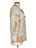 Eleventy Print Silver 3/4 Sleeve Blouse Size L (estimated) - photo 4