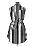 Bebop 100% Polyester Stripes Gray Casual Dress Size XL - photo 2