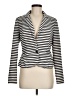 Elle Stripes Ivory Blazer Size M - photo 1