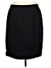 Ellen Tracy Solid Black Casual Skirt Size L - photo 1