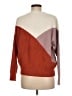 Sophie Rue Color Block Brown Pullover Sweater Size M - photo 2