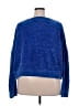 Sonoma Goods for Life 100% Polyester Blue Pullover Sweater Size 2X - photo 2