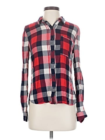 Buttons Long Sleeve Button-Down Shirt (view 1)