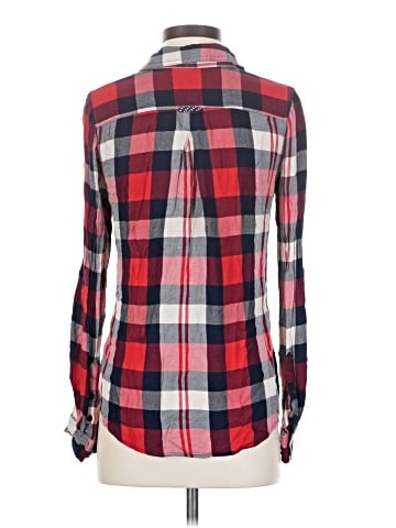 Buttons Long Sleeve Button-Down Shirt (view 2)