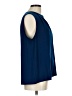 H&M Blue Sleeveless Blouse Size L - photo 4