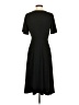H&M Solid Black Casual Dress Size S - photo 2