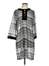 Dotti 100% Polyester Gray Casual Dress Size S - photo 1