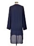 H By Halston 100% Polyester Solid Blue Casual Dress Size L - photo 2