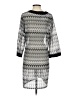 Dotti 100% Polyester Gray Casual Dress Size S - photo 2