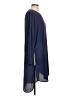 H By Halston 100% Polyester Solid Blue Casual Dress Size L - photo 4