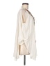 GB 100% Viscose Ivory 3/4 Sleeve Blouse Size M - photo 4