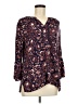 Gloria Vanderbilt Paisley Blue 3/4 Sleeve Blouse Size M - photo 1
