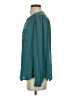 Ann Taylor LOFT 100% Polyester Teal Long Sleeve Blouse Size S - photo 5