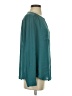 Ann Taylor LOFT 100% Polyester Teal Long Sleeve Blouse Size S - photo 4
