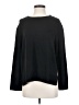 Ella Moss Solid Black Long Sleeve Top Size S - photo 1