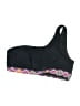 Unbranded Paisley Black Swimsuit Top Size M - photo 1