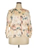 Ryegrass 100% Polyester Ivory 3/4 Sleeve Blouse Size XXL - photo 1