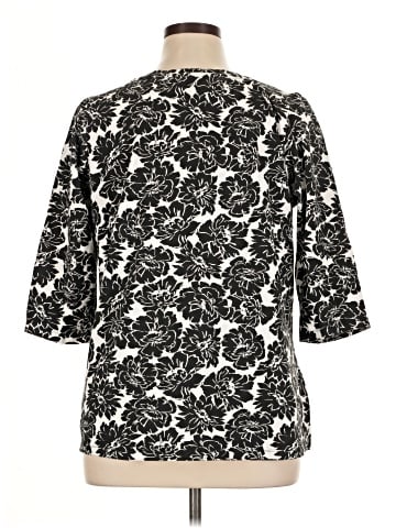 Jessica London 3/4 Sleeve Blouse (view 2)