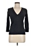 MICHAEL Michael Kors Gray 3/4 Sleeve Top Size M - photo 1