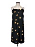 Madewell 100% Polyester Black Casual Dress Size 00 - photo 1