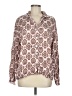 Assorted Brands Paisley Brown Long Sleeve Blouse Size Med - Lg - photo 1