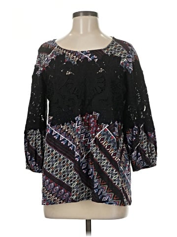 Code Bleu 3/4 Sleeve Blouse (view 1)