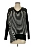 Romeo & Juliet Couture 100% Acrylic Stripes Black Pullover Sweater Size XS - photo 1