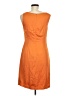 Max and Cleo 100% Polyester Orange Cocktail Dress Size 8 - photo 2