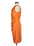 Max and Cleo 100% Polyester Orange Cocktail Dress Size 8 - photo 5