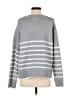 Design History Stripes Gray Pullover Sweater Size S - photo 2
