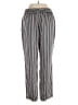 Drew Stripes Silver Black Casual Pants Size S - photo 2