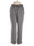 Drew Stripes Silver Black Casual Pants Size S - photo 1