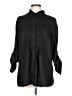 White Stag 100% Polyester Black 3/4 Sleeve Blouse Size L - photo 1
