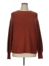 Jessica Simpson Solid Brown Pullover Sweater Size XL - photo 1