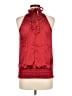 Studio Y Red Sleeveless Blouse Size M - photo 2
