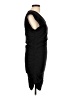 Splendid 100% Cotton Solid Black Cocktail Dress Size L - photo 4