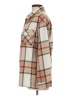 Unbranded 100% Polyester Plaid Brown Coat Size L - photo 5