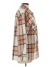 Unbranded 100% Polyester Plaid Brown Coat Size L - photo 4