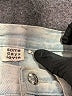 Some Days Lovin Green Denim Shorts Size 24 waist - photo 3