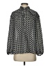 Max Studio 100% Polyester Polka Dots Black 3/4 Sleeve Blouse Size S - photo 1
