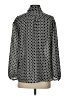 Max Studio 100% Polyester Polka Dots Black 3/4 Sleeve Blouse Size S - photo 2