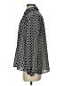 Max Studio 100% Polyester Polka Dots Black 3/4 Sleeve Blouse Size S - photo 5