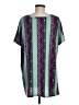 Crazy Train Teal Short Sleeve Blouse Size M - photo 2