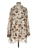 Free People Tan Ivory Long Sleeve Button-Down Shirt Size XS - photo 1
