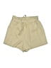 Dizzy Lizzy Solid Tan Khaki Shorts Size XL - photo 1