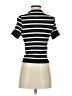 Unbranded Stripes Black Short Sleeve Turtleneck Size XXS (estimated) - photo 2