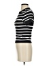 Unbranded Stripes Black Short Sleeve Turtleneck Size XXS (estimated) - photo 5